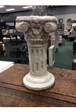 Ivory Column Pedestal Display