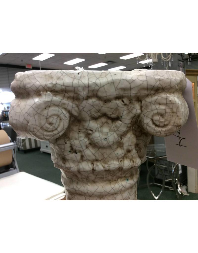 Ivory Column Pedestal Display