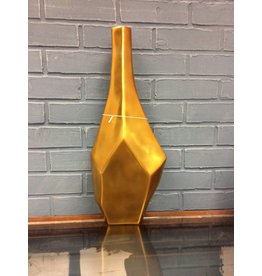 Glam Golden Floor Vase