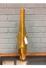 Glam Golden Floor Vase