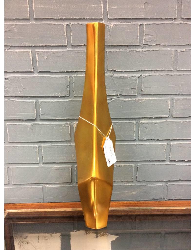 Glam Golden Floor Vase
