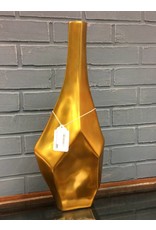 Glam Golden Floor Vase