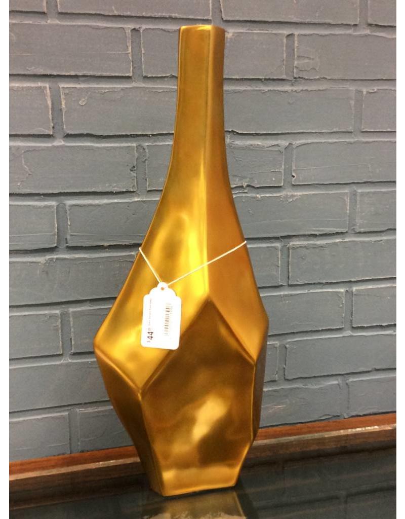 Glam Golden Floor Vase