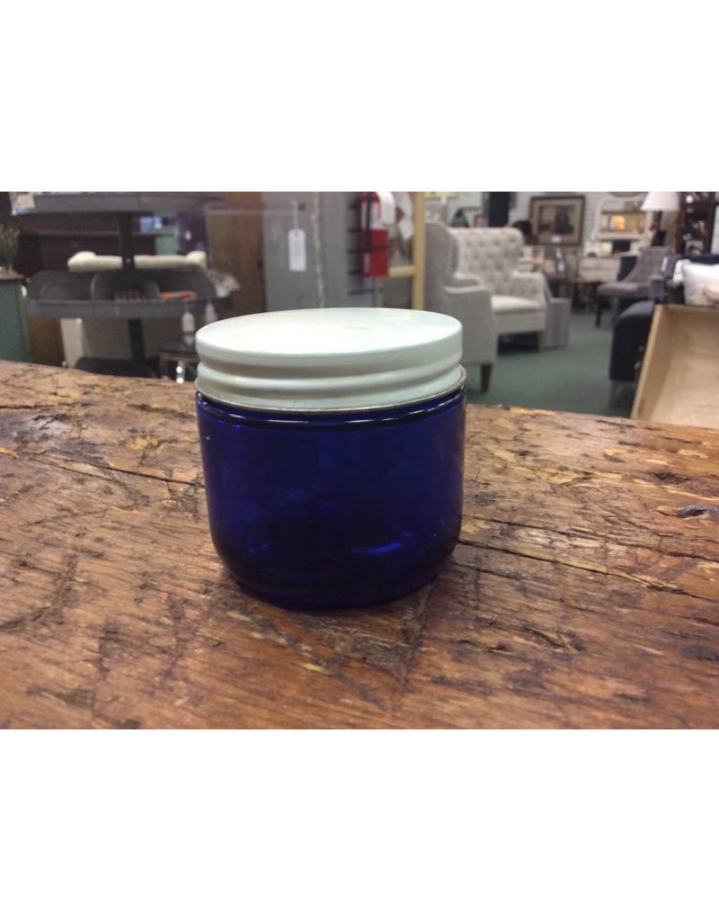 Vintage Glass Bottle 499 - Blue