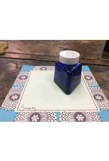 Vintage Parker Cobalt Glass Ink Bottle