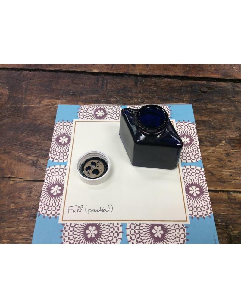 Vintage Parker Cobalt Glass Ink Bottle