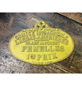 Cast Iron Plaque