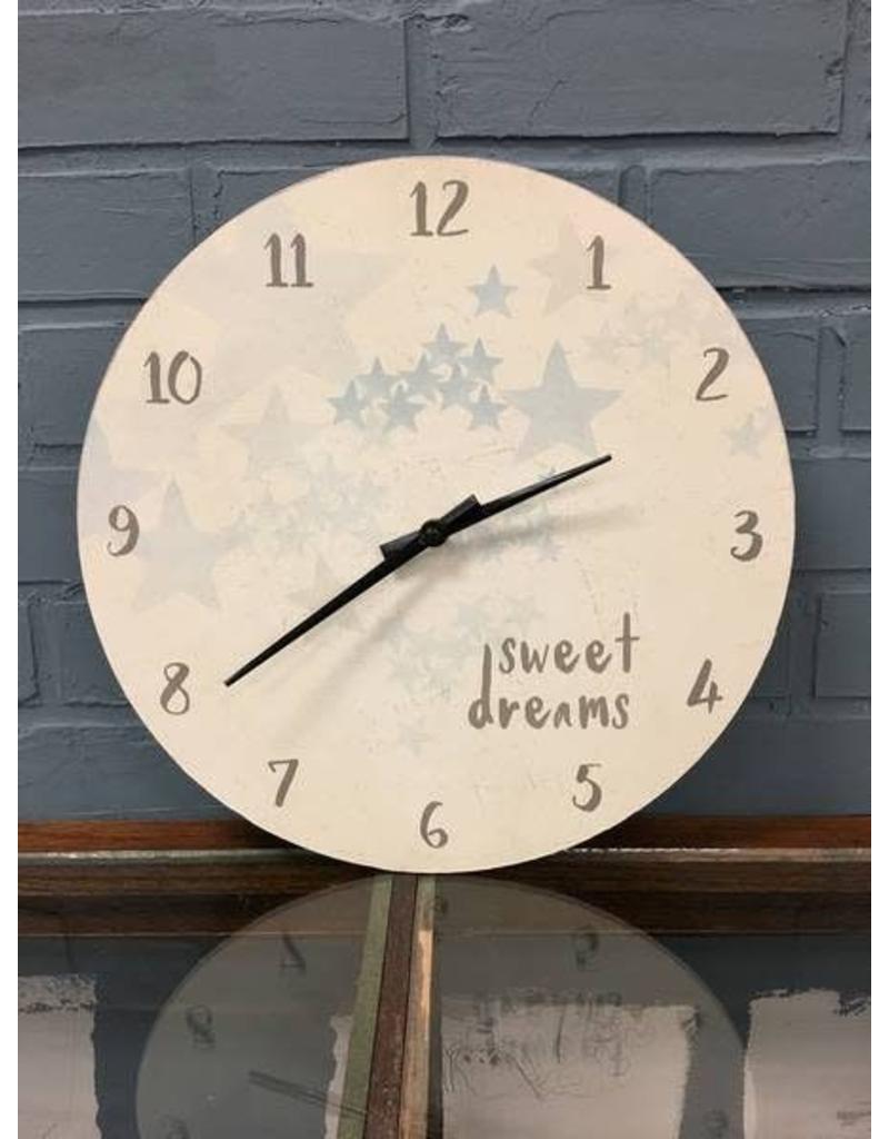 Sweet Dreams Wall Clock