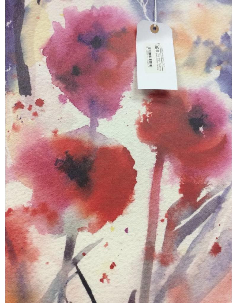'Three Bright Flowers' by Sheila Golden Painting