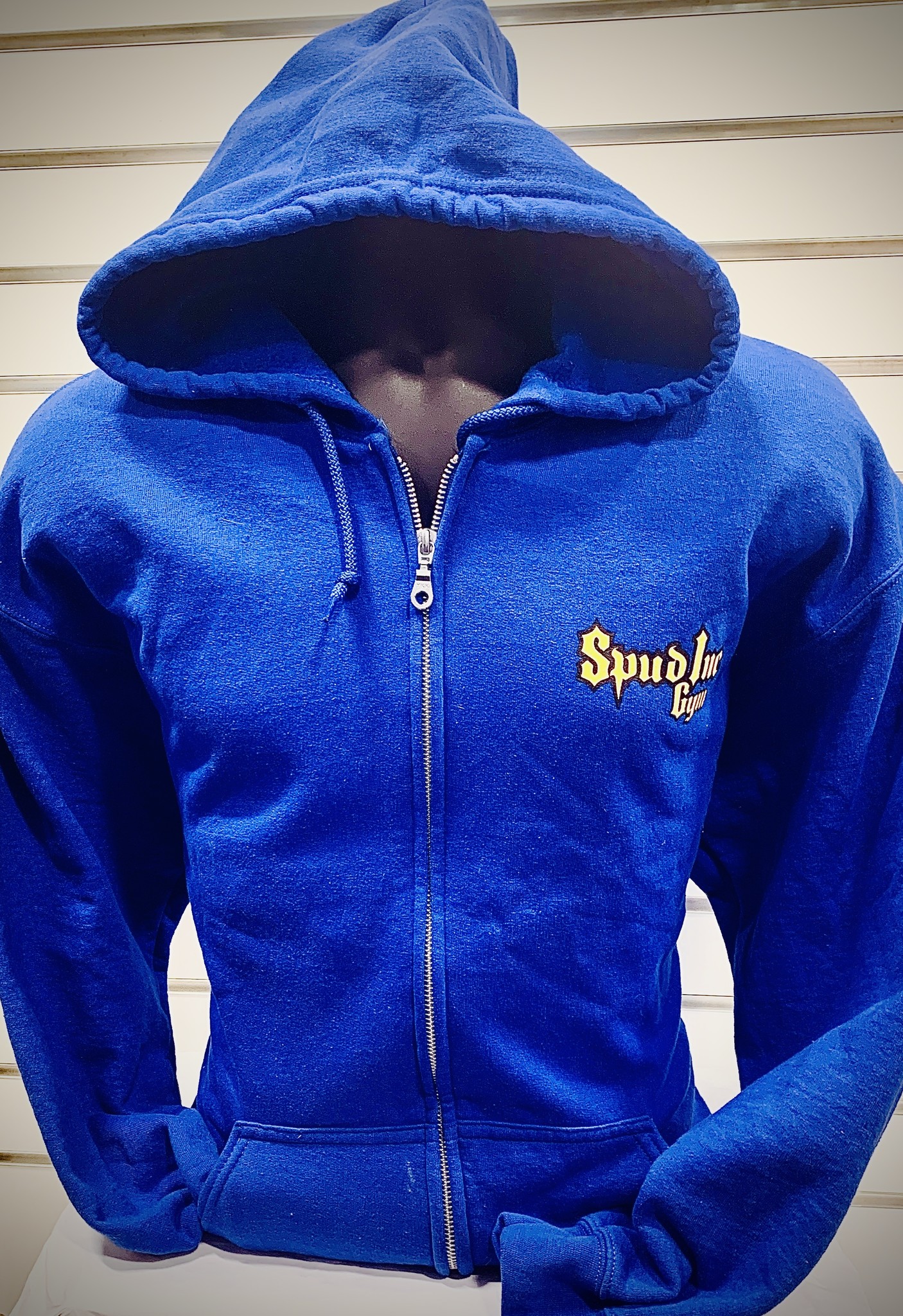 gym zipper hoodie
