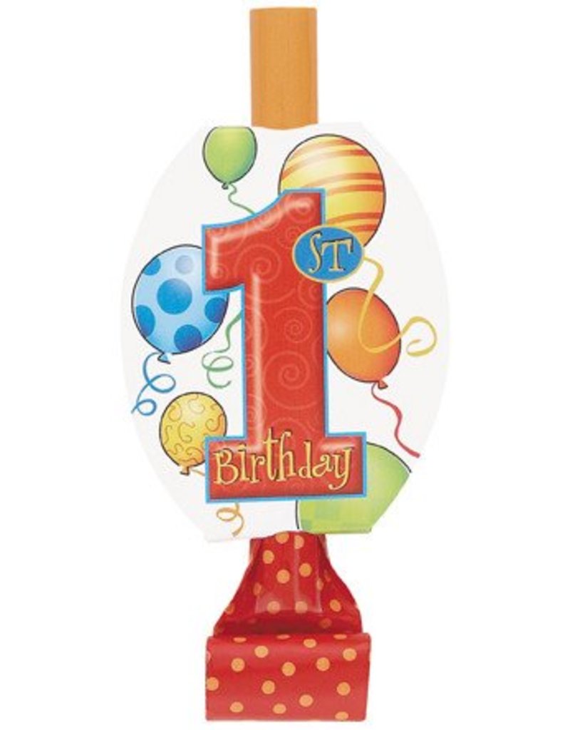 1st Birthday Balloon Blowouts 8 Ct Tribout S Party Bingo Carnival