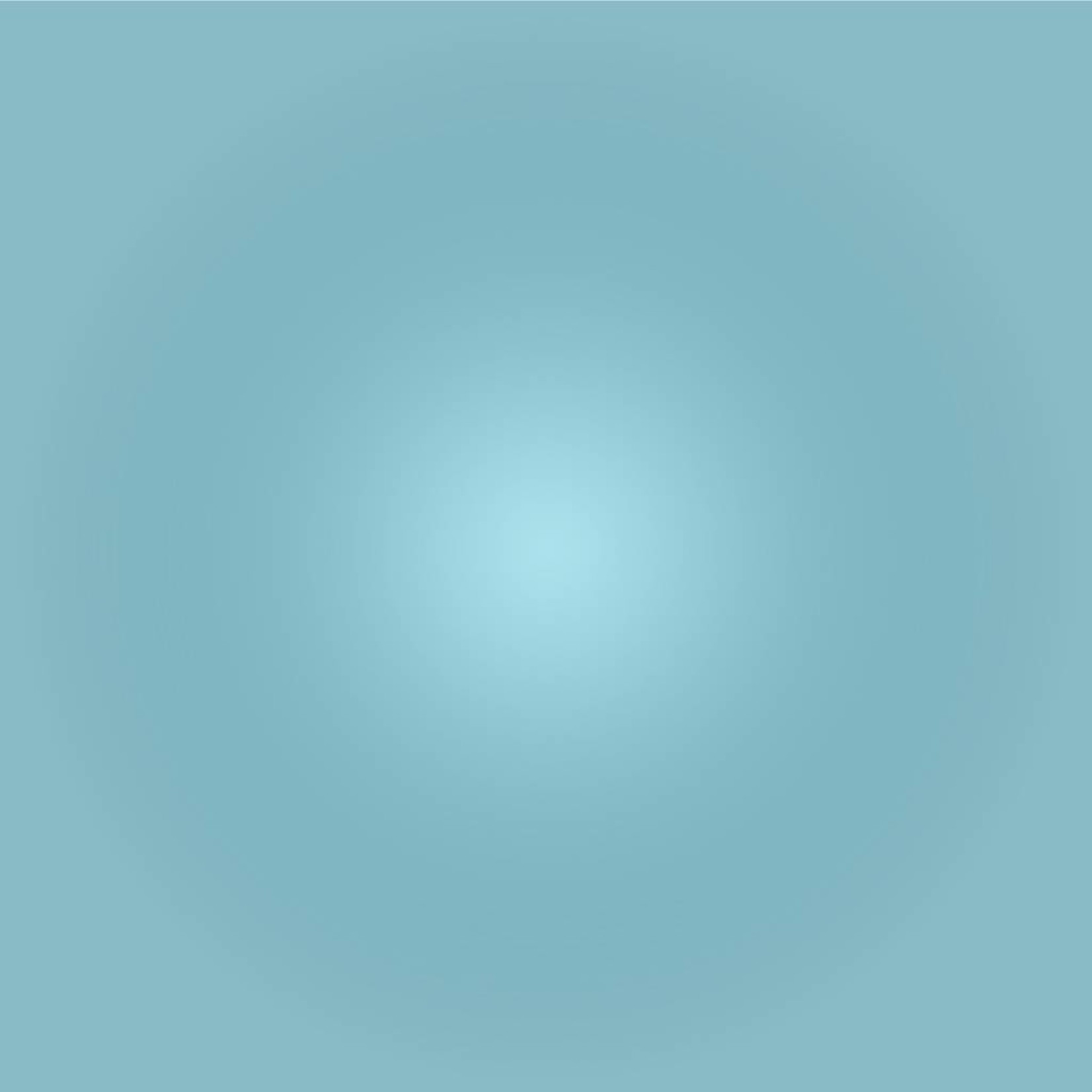Facemount Acrylic: Light Blue Halo