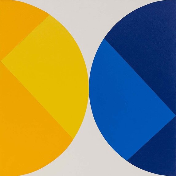 The Picturalist | Print on Canvas Broken Square 03 by Rodrigo Martin