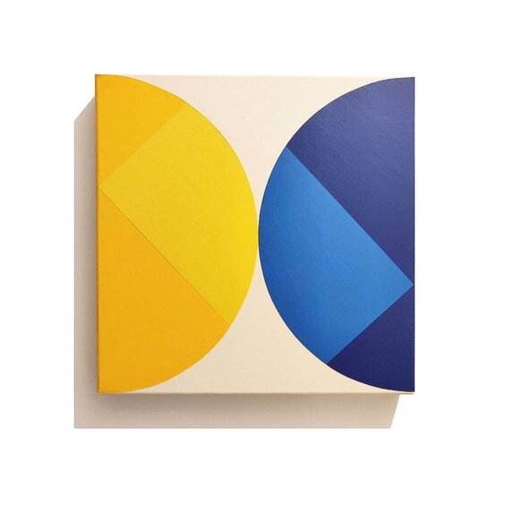 The Picturalist | Print on Canvas Broken Square 03 by Rodrigo Martin
