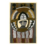 Fine Art Print on Rag Paper African Mask
