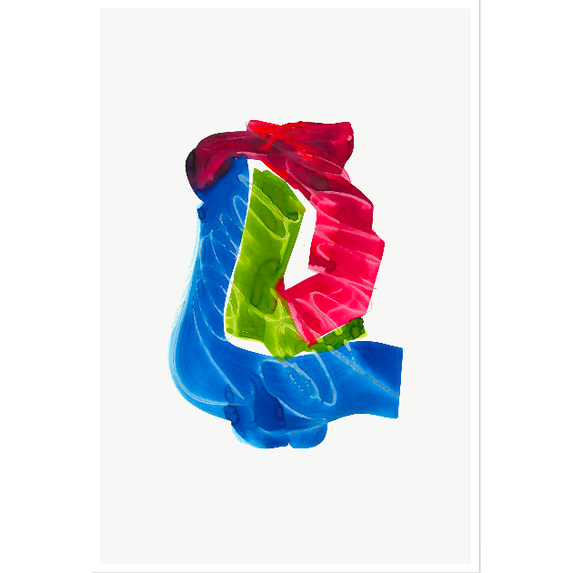 The Picturalist | Fine Art Prints on Paper Color Study 8 By Encarnacion Portal Rubio