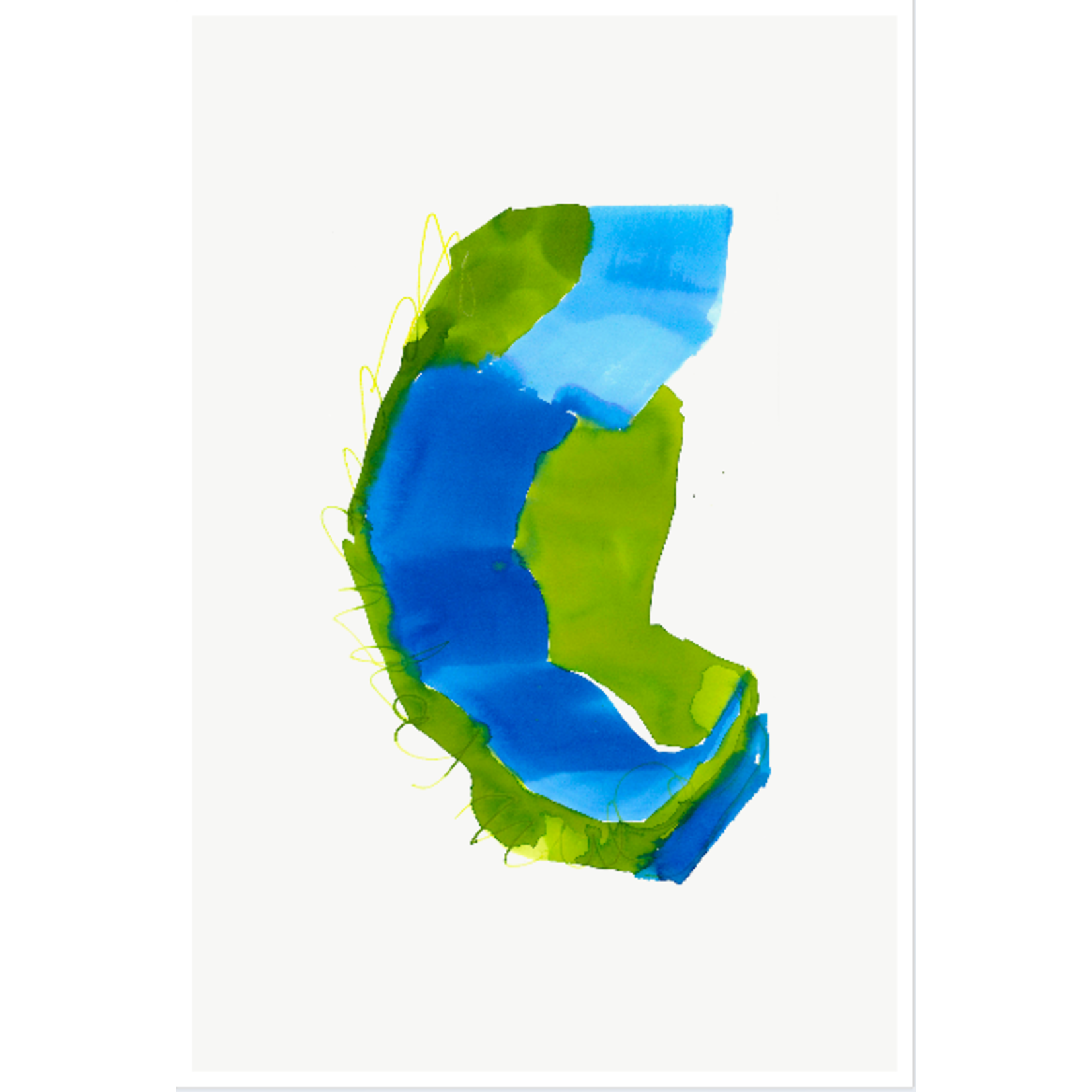 The Picturalist | Fine Art Prints on Paper Color Study 2 By Encarnacion Portal Rubio