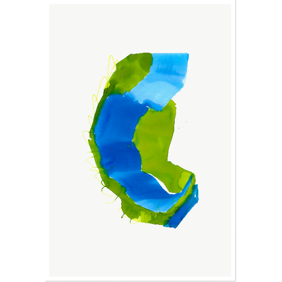 The Picturalist | Fine Art Prints on Paper Color Study 2 By Encarnacion Portal Rubio