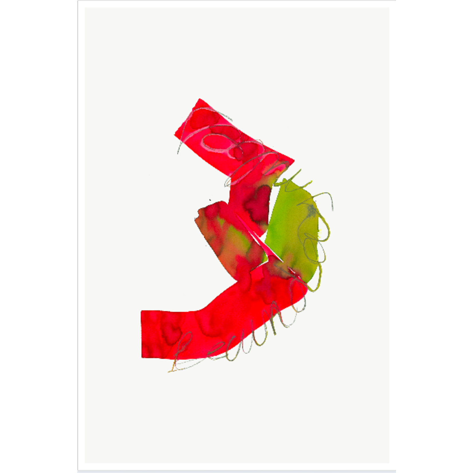 The Picturalist | Fine Art Prints on Paper Color Study 22 By Encarnacion Portal Rubio
