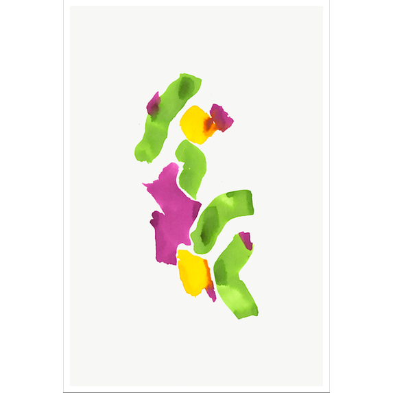 The Picturalist | Fine Art Prints on Paper Color Study 20 By Encarnacion Portal Rubio