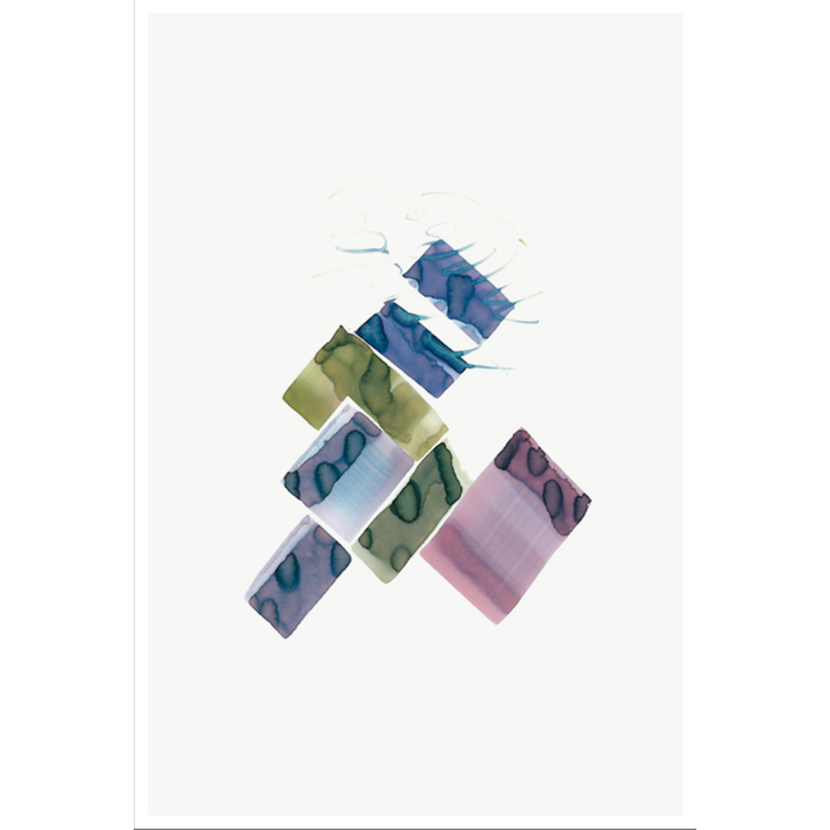 The Picturalist | Fine Art Prints on Paper Color Study 04 By Encarnacion Portal Rubio