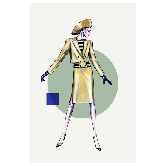 The Picturalist | Fine Art Prints on Paper 2 Piece Fashion 80s