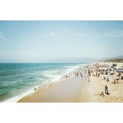 Facemount Acrylic: California Beach day on Acrylic by J. Chau