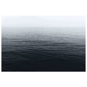 Framed Print on Rag Paper: Balearic Grey