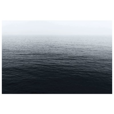 Framed Print on Rag Paper: Balearic Grey by Enric Gener