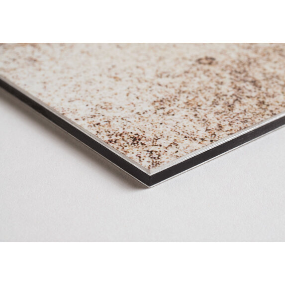 Facemount Metal Prints Neutral Domino Modernist Pattern by Alejandro Franseschini