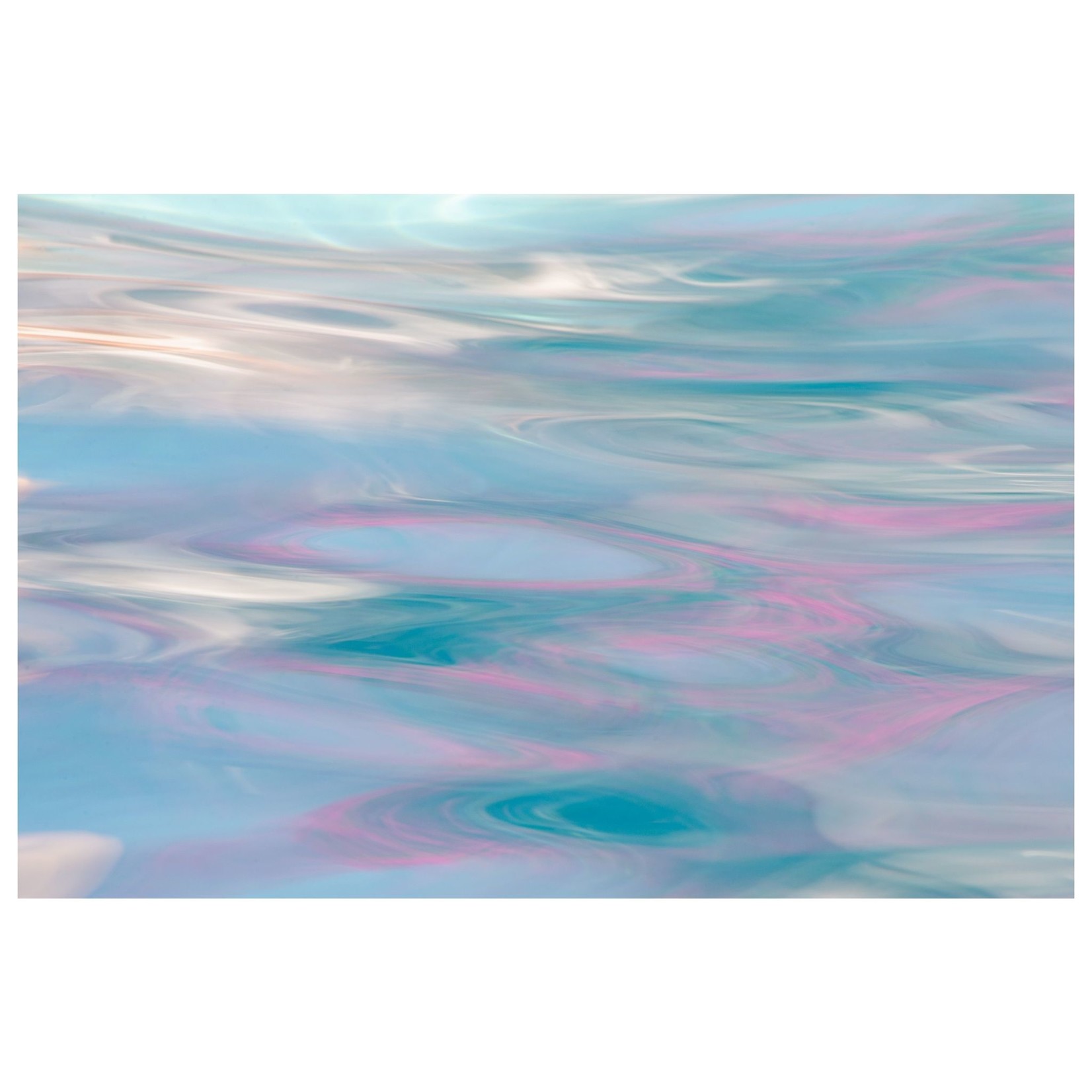 Framed Print on Rag Paper: Pink Reflections by Ana Bonet