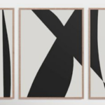 Framed Print on Rag Paper: Symbolism Triptych