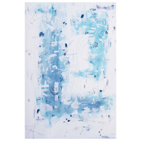 Framed Print on Rag Paper: Blue Escape