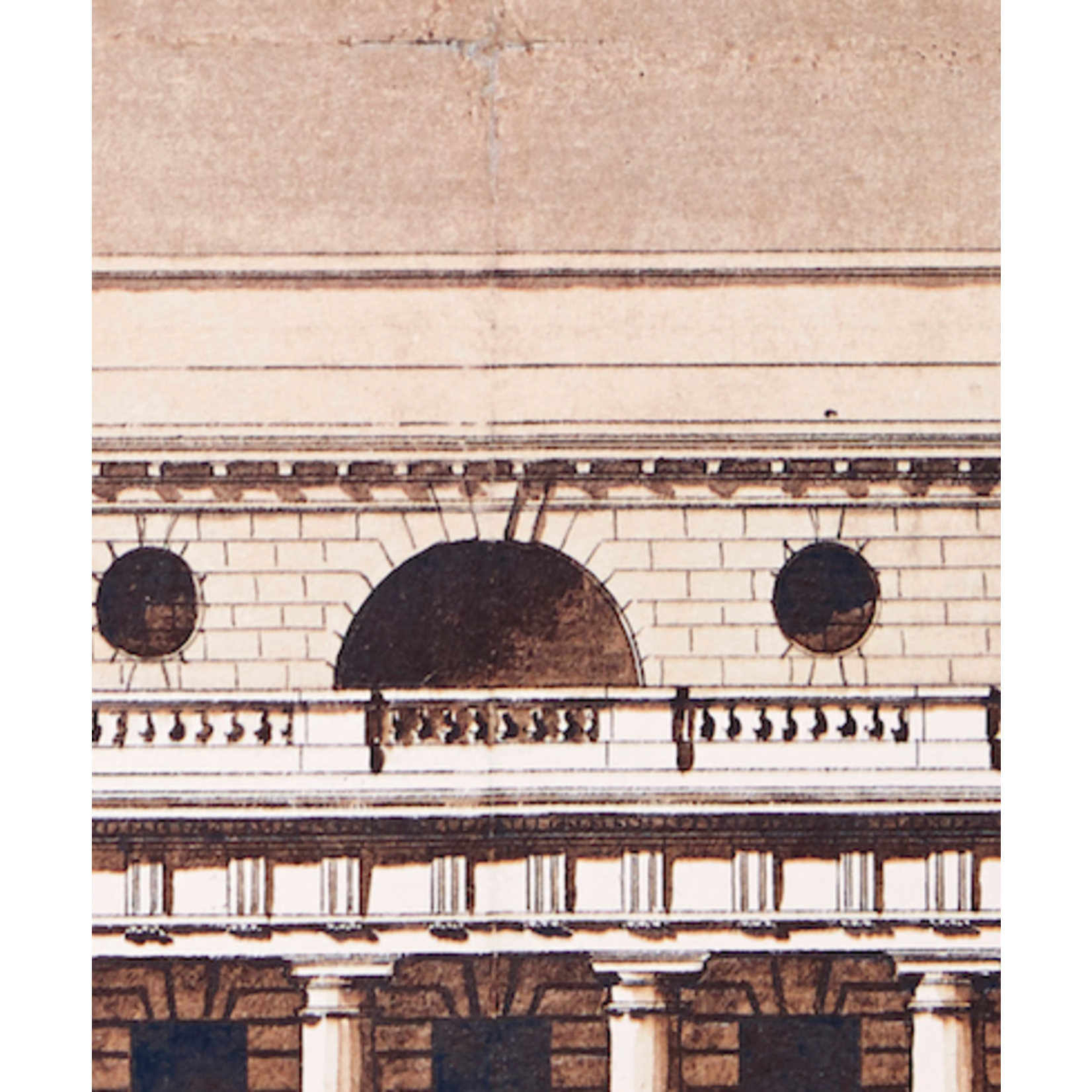 The Picturalist | Fine Art Prints on Paper Le Theatre de L'Odeon Architectural Drawings