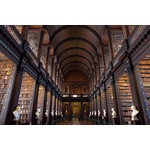 Fine Art Print on Rag Paper Library at Trinity College in Dublin