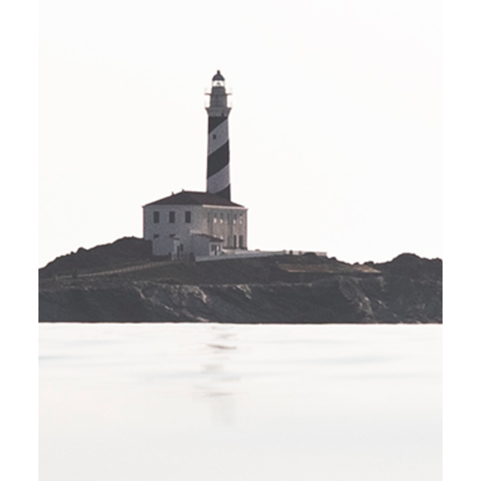 Facemount Acrylic: Lighthouse in Menorca by Enric Gener