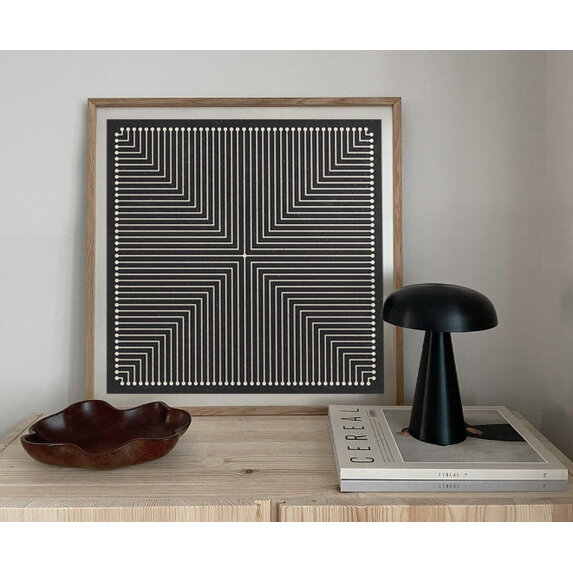 The Picturalist | Fine Art Prints on Paper Black Geometry by Francesco Alessandrini