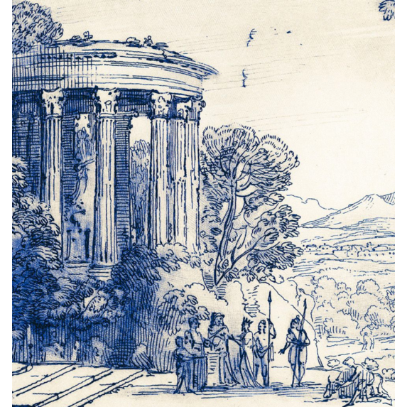 The Picturalist | Print on Canvas Pastoral 1 from the collection of The Duke of Devonshire