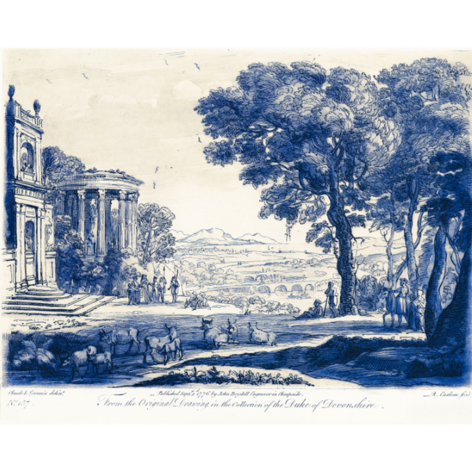 The Picturalist | Print on Canvas Pastoral 1 from the collection of The Duke of Devonshire
