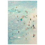 Framed Print on Rag Paper: Chia Beach in Sardinia