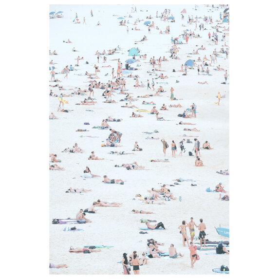 The Picturalist Facemount Metal Antibes Beach by Francesco Alessandrini