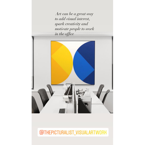 The Picturalist | Print on Canvas Broken Square 03 by Rodrigo Martin