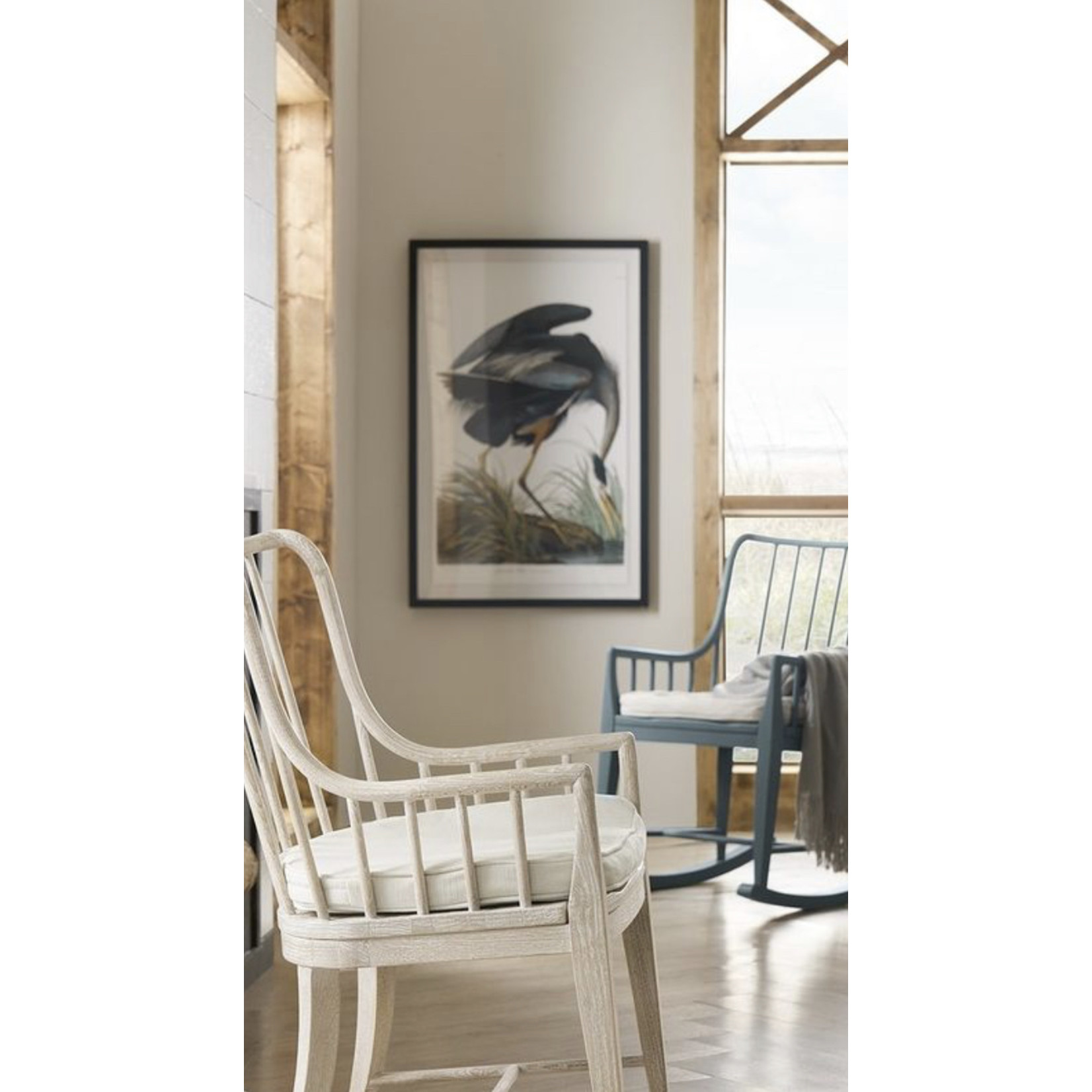 The Picturalist | Fine Art Print on Rag Paper Great Blue Heron by John James Audubon