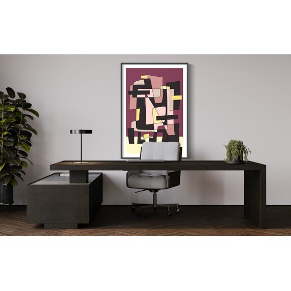 The Picturalist | Fine Art Prints on Paper Abstract Geometric 5 by Yolanda Carbayo