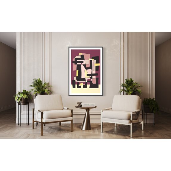The Picturalist | Fine Art Prints on Paper Abstract Geometric 5 by Yolanda Carbayo