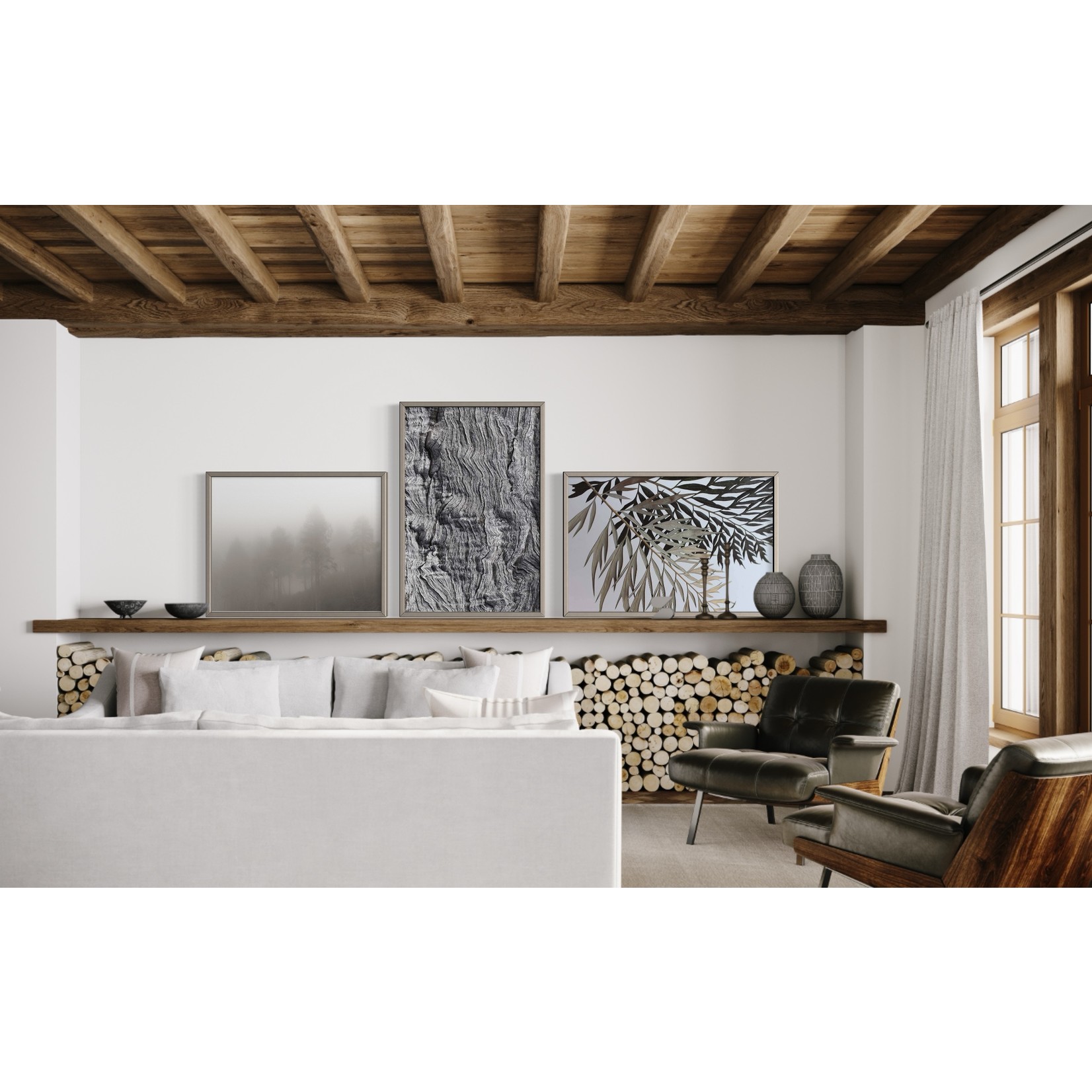 "Berkano 3" print on rag paper with archival inks symbolizing growth