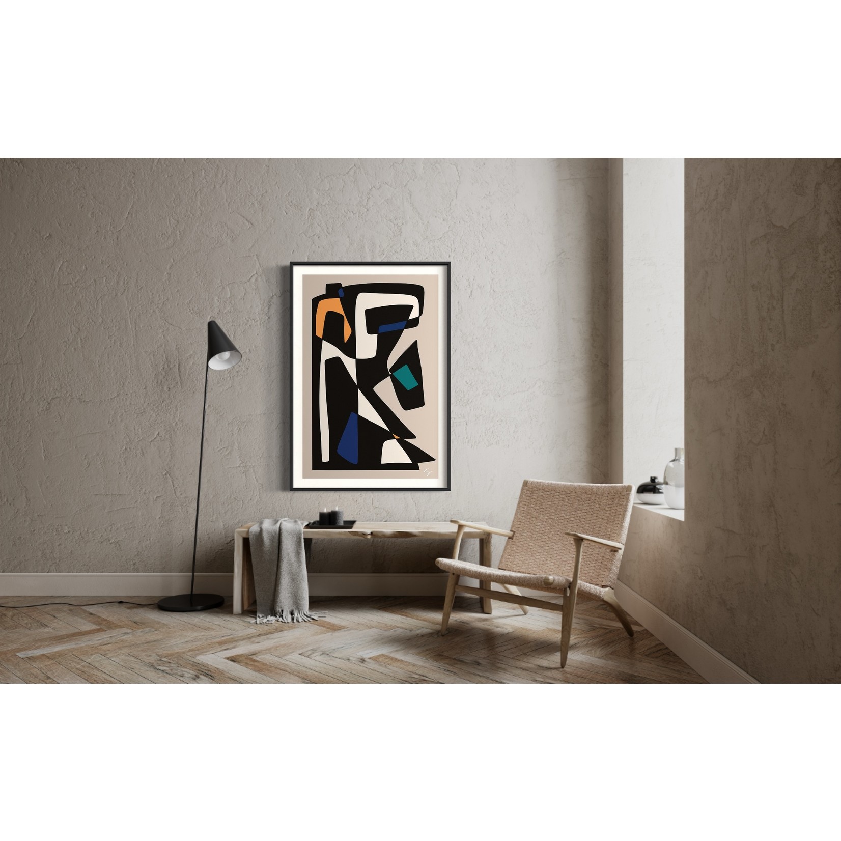 The Picturalist | Fine Art Prints on Paper Abstract Geometric 4 by Yolanda Carbayo