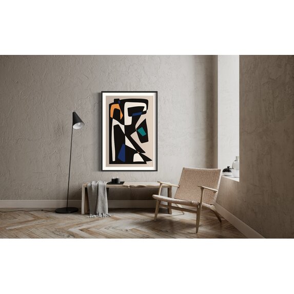 The Picturalist | Fine Art Prints on Paper Abstract Geometric 4 by Yolanda Carbayo