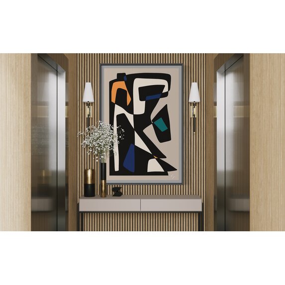 The Picturalist | Fine Art Prints on Paper Abstract Geometric 4 by Yolanda Carbayo