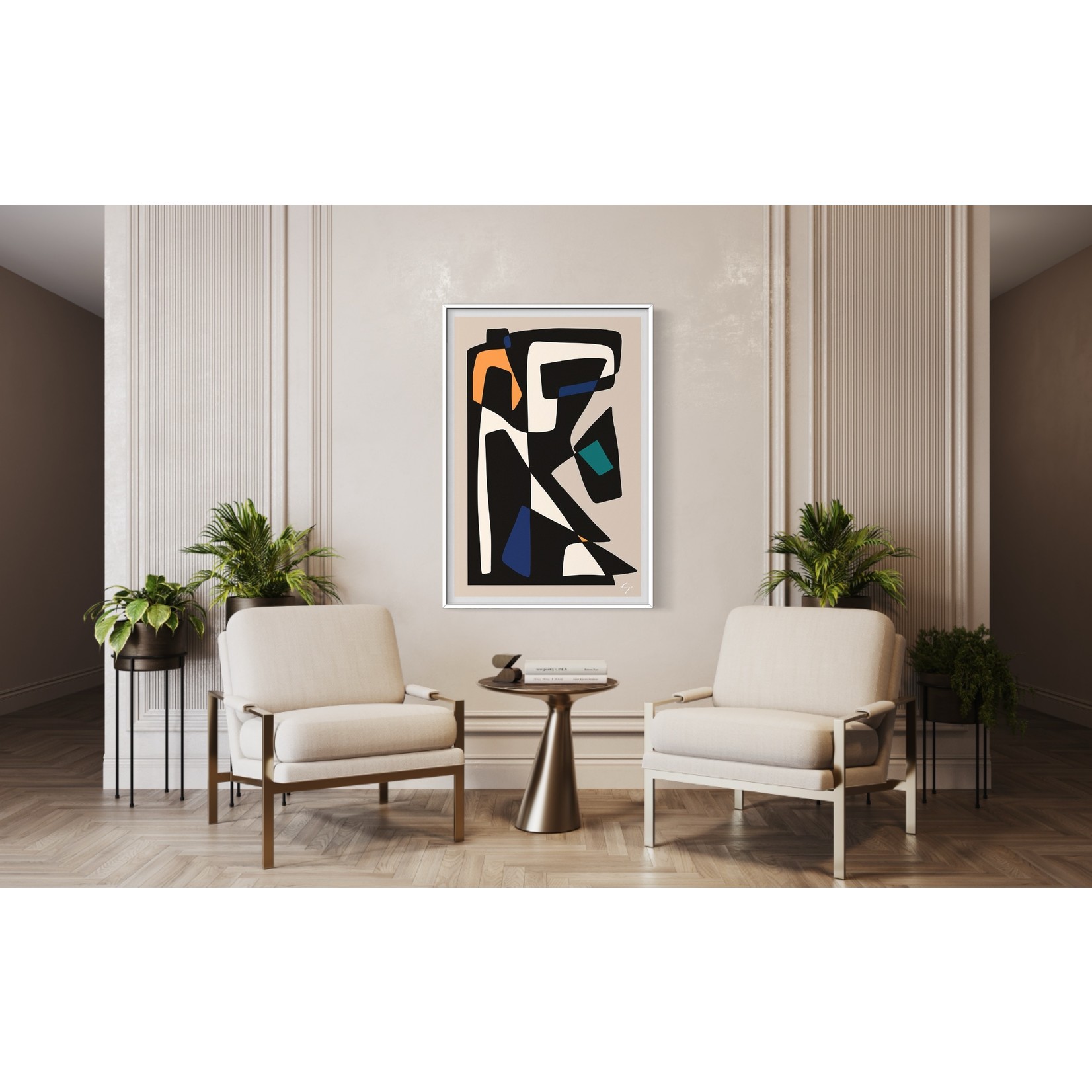 The Picturalist | Fine Art Prints on Paper Abstract Geometric 4 by Yolanda Carbayo